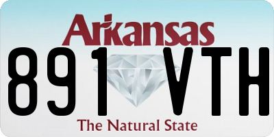 AR license plate 891VTH