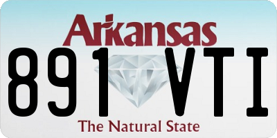 AR license plate 891VTI