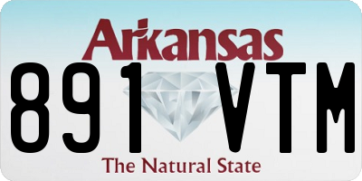 AR license plate 891VTM