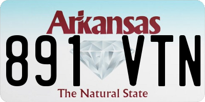 AR license plate 891VTN