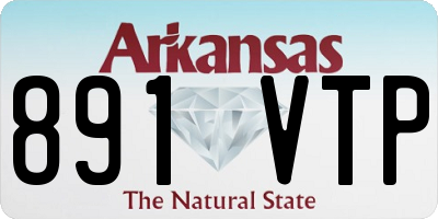 AR license plate 891VTP