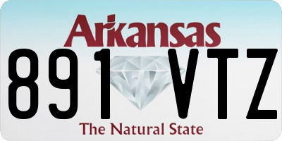 AR license plate 891VTZ