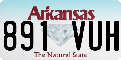 AR license plate 891VUH