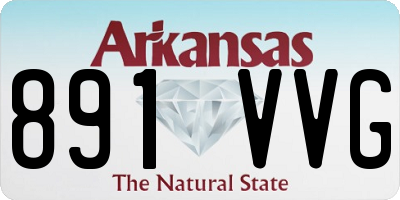 AR license plate 891VVG