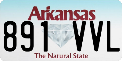 AR license plate 891VVL