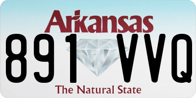 AR license plate 891VVQ