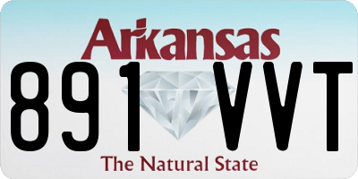 AR license plate 891VVT