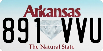 AR license plate 891VVU