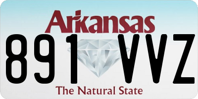 AR license plate 891VVZ