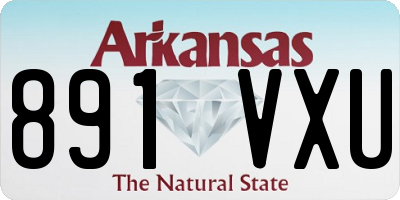 AR license plate 891VXU
