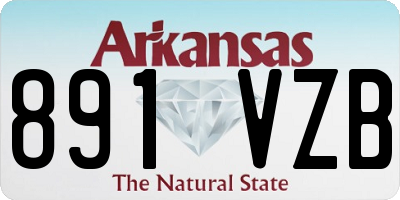 AR license plate 891VZB