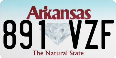 AR license plate 891VZF