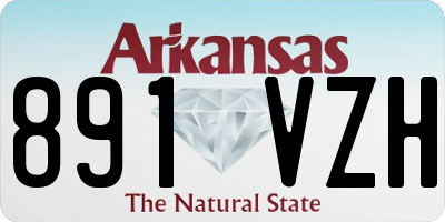 AR license plate 891VZH