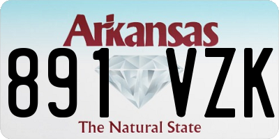 AR license plate 891VZK
