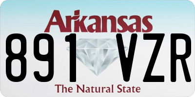 AR license plate 891VZR