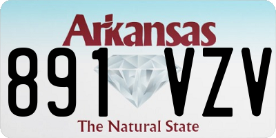 AR license plate 891VZV