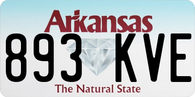 AR license plate 893KVE