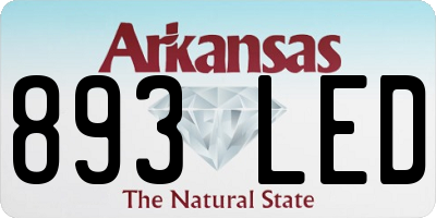AR license plate 893LED