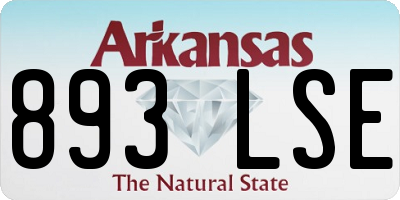 AR license plate 893LSE
