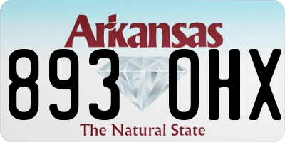 AR license plate 893OHX