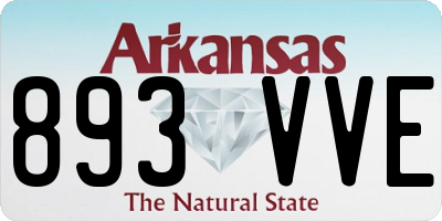 AR license plate 893VVE
