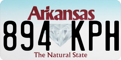 AR license plate 894KPH