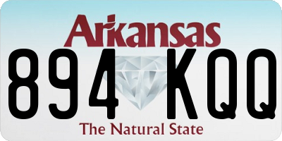 AR license plate 894KQQ
