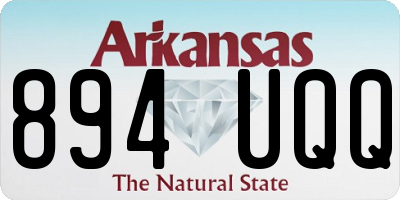 AR license plate 894UQQ