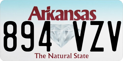 AR license plate 894VZV