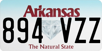 AR license plate 894VZZ