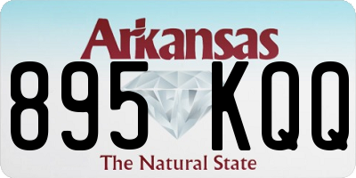 AR license plate 895KQQ