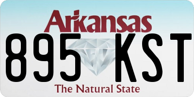 AR license plate 895KST