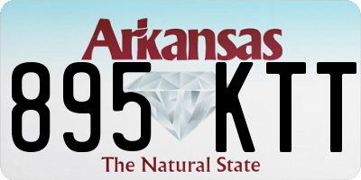 AR license plate 895KTT