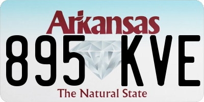 AR license plate 895KVE
