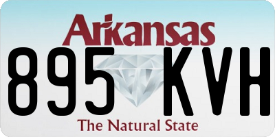 AR license plate 895KVH