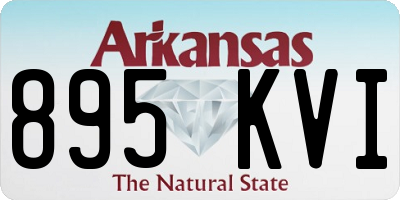AR license plate 895KVI