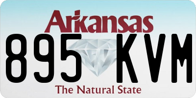 AR license plate 895KVM