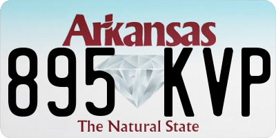 AR license plate 895KVP