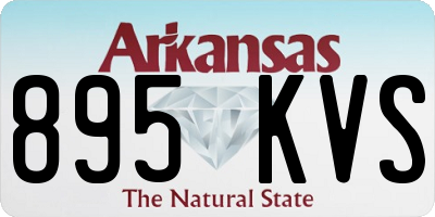 AR license plate 895KVS