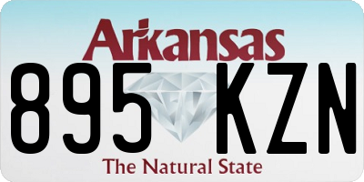 AR license plate 895KZN
