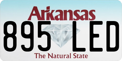 AR license plate 895LED