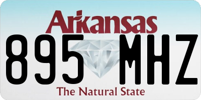 AR license plate 895MHZ
