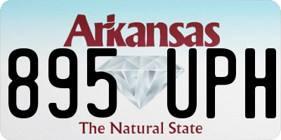 AR license plate 895UPH
