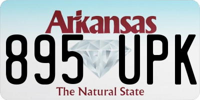 AR license plate 895UPK