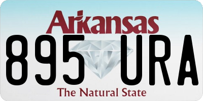 AR license plate 895URA