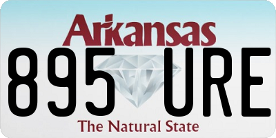 AR license plate 895URE