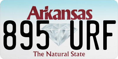 AR license plate 895URF