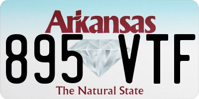 AR license plate 895VTF