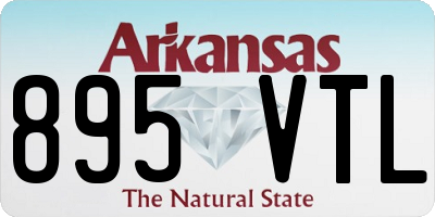 AR license plate 895VTL