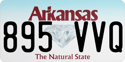 AR license plate 895VVQ